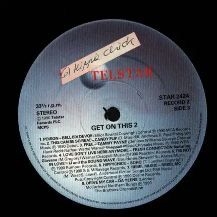 Technotronic Featuring Ya Kid K, Yazz, Bobby Brown - Get On This!!! 2