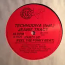 12inch Vinyl Single - Technodiva (Feat.) Jeanie Tracy - Party Up (Feel The Funky Beat) - Still Sealed
