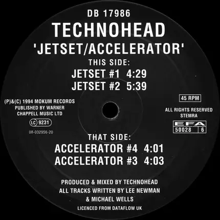 Technohead - Jetset / Accelerator