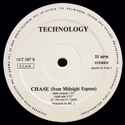Technology - Chase (From Midnight Express)