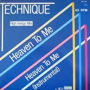 12inch Vinyl Single - Technique - Heaven To Me