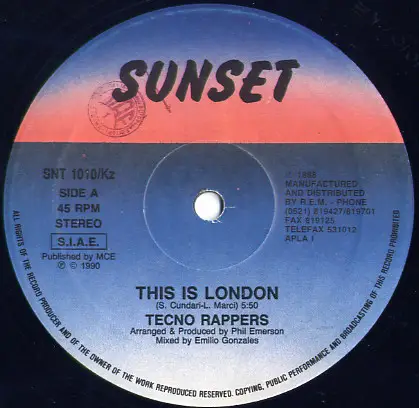 Tecno Rappers - This Is London