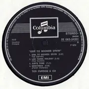 LP - Ted Curson & Company - Ode To Booker Ervin