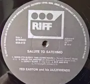 LP - Ted Easton And His Jazzfriends - Salute To 'Satchmo'