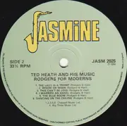 LP - Ted Heath And His Music - Rodgers For Moderns
