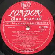 LP - Ted Heath And His Orchestra - Ted Heath At The London Palladium Vol. 4