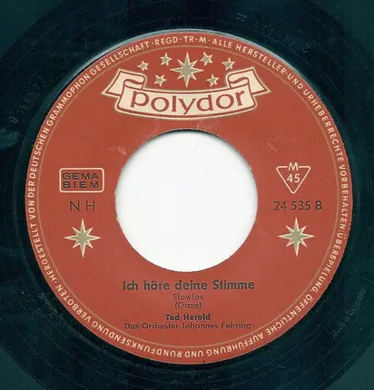 Ted Herold - Das Lied Von Der Liebe