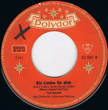 Ted Herold - Ich Brauch' Mein Herz Nicht Mehr / Ein Limbo Für Dich