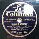 Schellack - Ted Lewis And His Band - Allah's Holiday / Roses Of Picardy