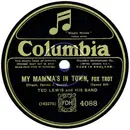 Schellack - Ted Lewis And His Band - My Mamma's In Town / The New St. Louis Blues