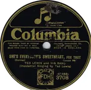 Ted Lewis And His Band - She's Everybody's Sweetheart / Ah-Ha
