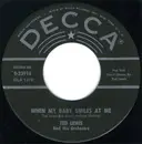 7inch Vinyl Single - Ted Lewis And His Orchestra - When My Baby Smiles At Me / She's Funny That Way