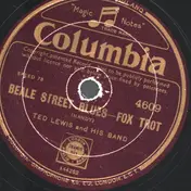 Ted Lewis and his Band - The Memphis Blues / Beale Street Blues