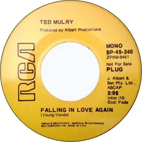Ted Mulry - Falling In Love Again