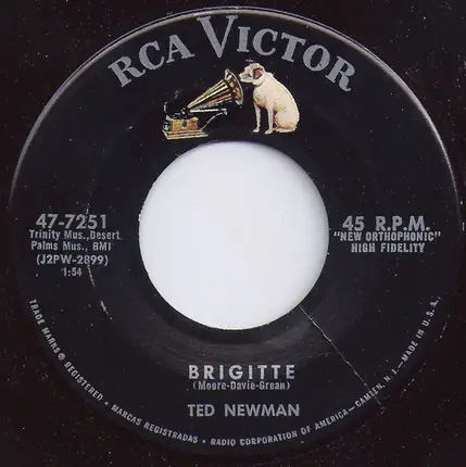 Ted Newman - Brigitte / Hey Little Freshman