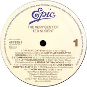 LP - Ted Nugent - The Very Best Of Ted Nugent