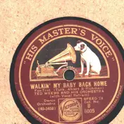 Ted Weems - Walkin' My Baby Back Home / By My Side