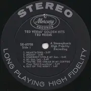 LP - Ted Weems - Ted Weems' Golden Hits