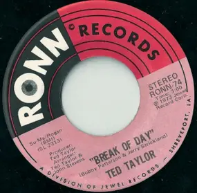 Ted Taylor - Break Of Day