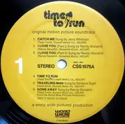 LP - Tedd Smith - Time To Run (Original Motion Picture Soundtrack)