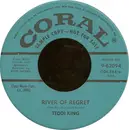 7inch Vinyl Single - Teddi King - River Of Regret / Blue Tango