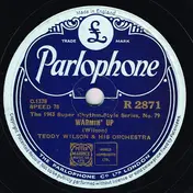 Teddy Wilson And His Orchestra - Warmin' Up / Blues In C Sharp Minor