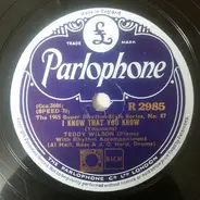 Teddy Wilson - I Know That You Know / Them There Eyes