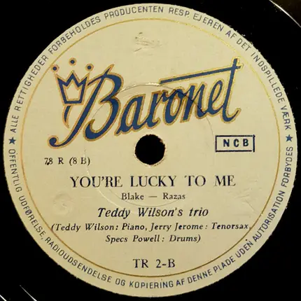 Teddy Wilson Trio - Emaline