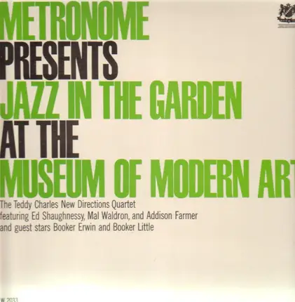 Teddy Charles - Metronome Presents Jazz In The Garden At The Museum Of Modern Art