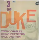 LP - Teddy Charles Trio - 3 For Duke - Mono