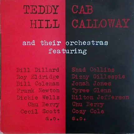 Teddy Hill , Cab Calloway - And Their Orchestras