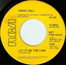 7inch Vinyl Single - Teddy Hill - Lay It On The Line