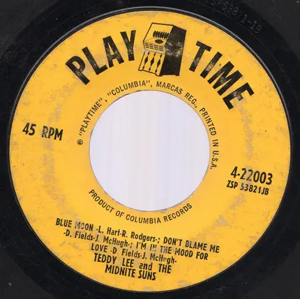 Teddy Lee And The Midnite Suns - Blue Moon