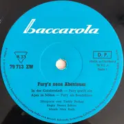 LP - Teddy Parker - Fury - Fury's Neue Abenteuer - Mono