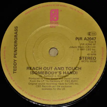 Teddy Pendergrass - I Just Called To Say