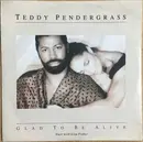 7inch Vinyl Single - Teddy Pendergrass Duet with Lisa Fischer - Glad To Be Alive