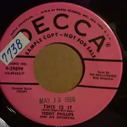 Teddy Phillips And His Orchestra - This Is It / Monitor