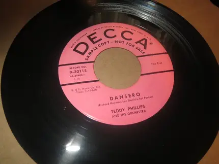 Teddy Phillips And His Orchestra - I Married An Angel / Dansero