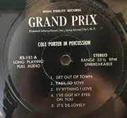 LP - Teddy Sommer And Bill Lavorgna - Cole Porter In Pleasing Percussion
