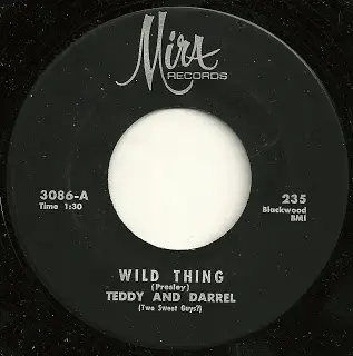 Teddy & Darrel - Wild Thing / Strangers In The Night