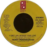 Teddy Pendergrass - I Can't Live Without Your Love