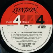 LP - Ted Heath And His Music - Satin, Strings & Bouncing Brass