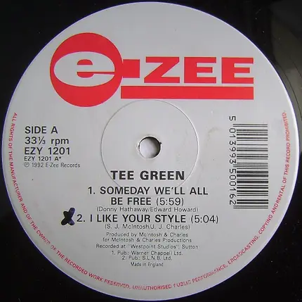 Tee Green - Someday We'll All Be Free
