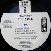 12inch Vinyl Single - Tee Kee - Insane