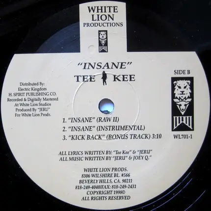 Tee Kee - Insane