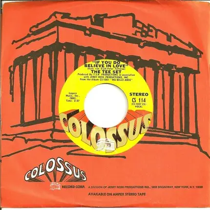 Tee-Set - If You Do Believe In Love