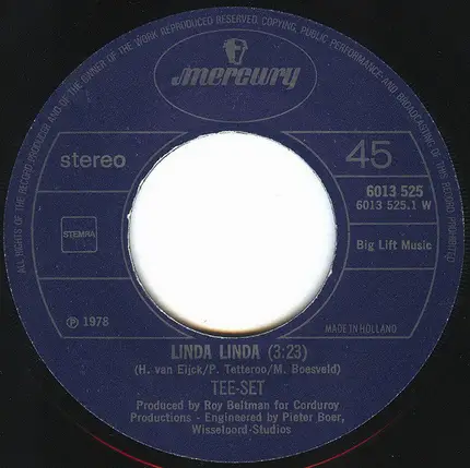 Tee-Set - Linda-Linda