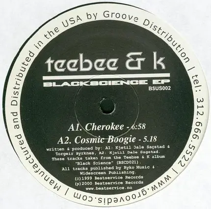 Teebee & K - Blackscience EP