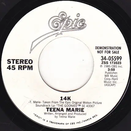 Teena Marie - 14k