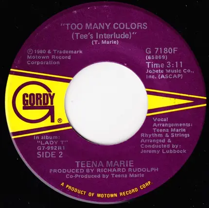 Teena Marie - Can It Be Love